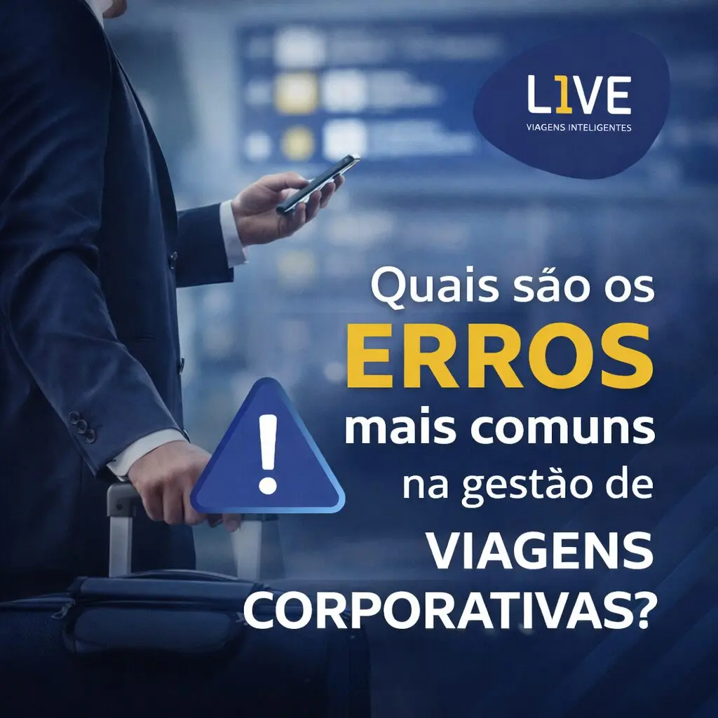 Quais são os erros mais comuns na gestão de viagens corporativas