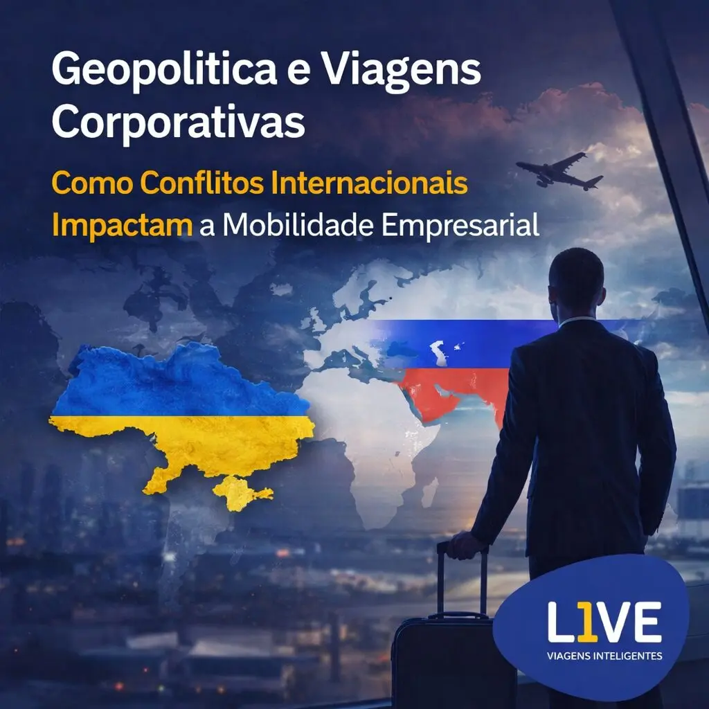 Geopolítica e Viagens Corporativas Como Conflitos Internacionais Impactam a Mobilidade Empresarial