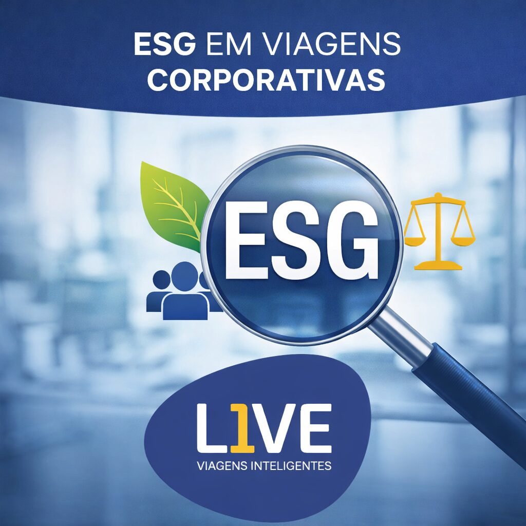 ESG em viagens corporativas como reduzir a pegada de carbono nas viagens de negócios - Live Viagens