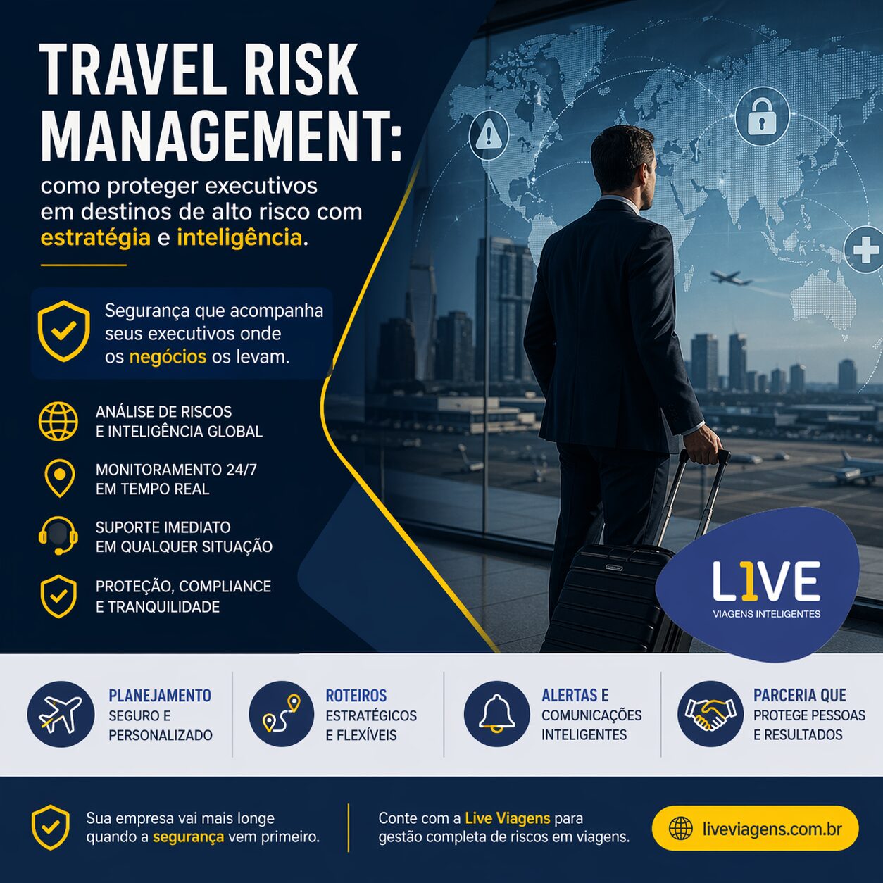 Travel Risk Management como proteger executivos em destinos de alto risco com estratégia e inteligência
