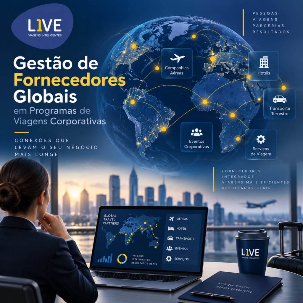 Gestão de fornecedores globais em programas de viagens corporativas Estratégia, controle e eficiência