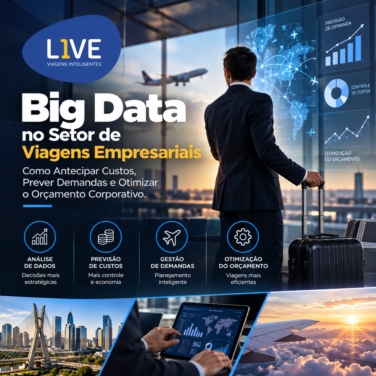 Big Data no Setor de Viagens Empresariais Como Antecipar Custos, Prever Demandas e Otimizar o Orçamento Corporativo
